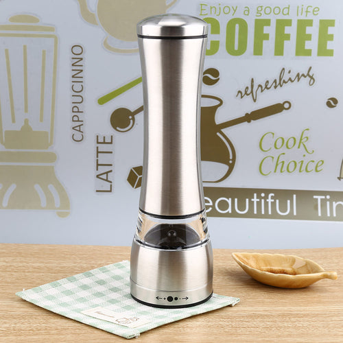 Stainless Steel Manual  Salt, Pepper, Spice Mill